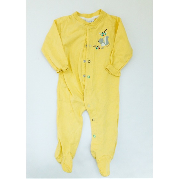 Mexx Yellow onzie bodysuit 6-9 months - Picture 1 of 1